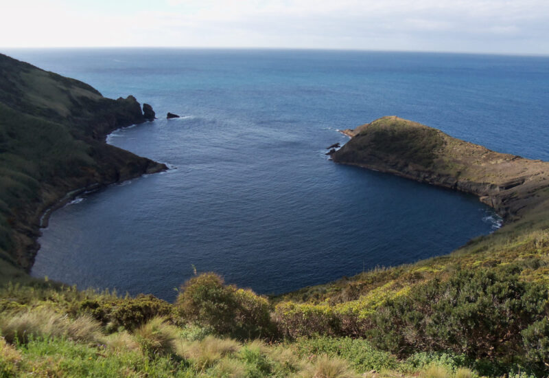 der Doppelkrater "Caldero do Inferno"