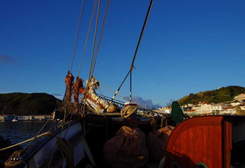 "Eye of the Wind" - Blick über den Bug